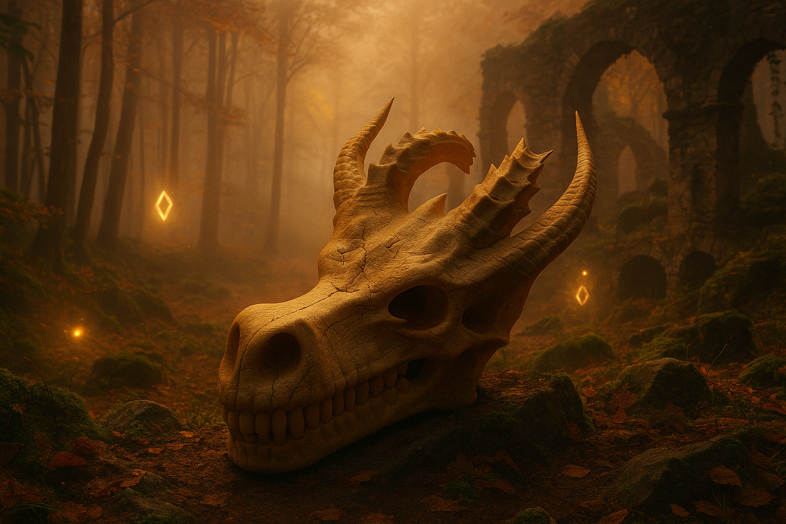 Draken Schedel -Premium Quality