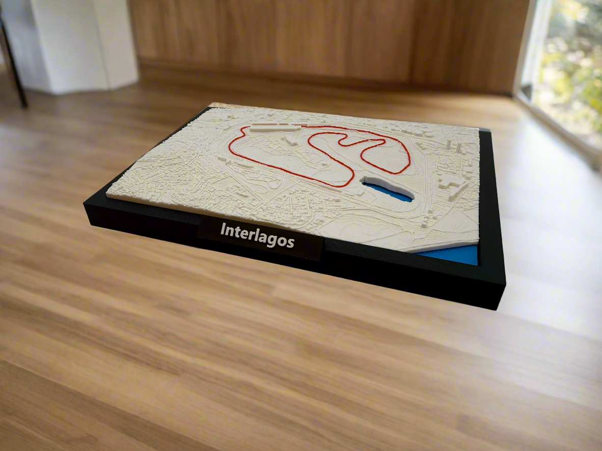 Miniatuur F1 Circuit: Interlagos -Premium Quality