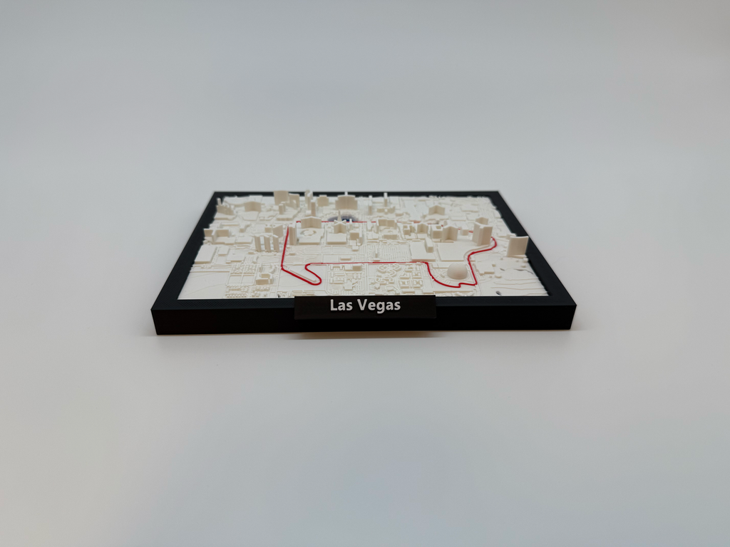 Miniatuur F1 Circuit: Las Vegas - Premium Quality