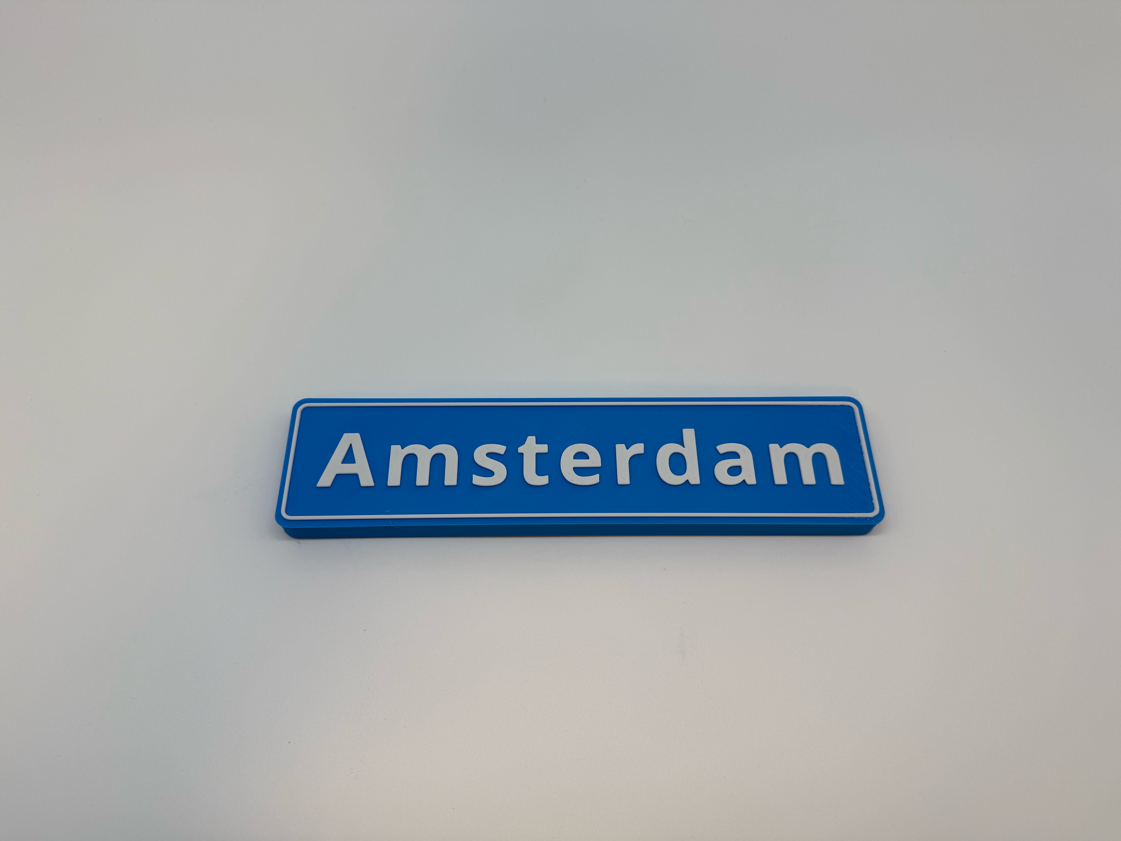 Naambord Amsterdam - Premium Quality