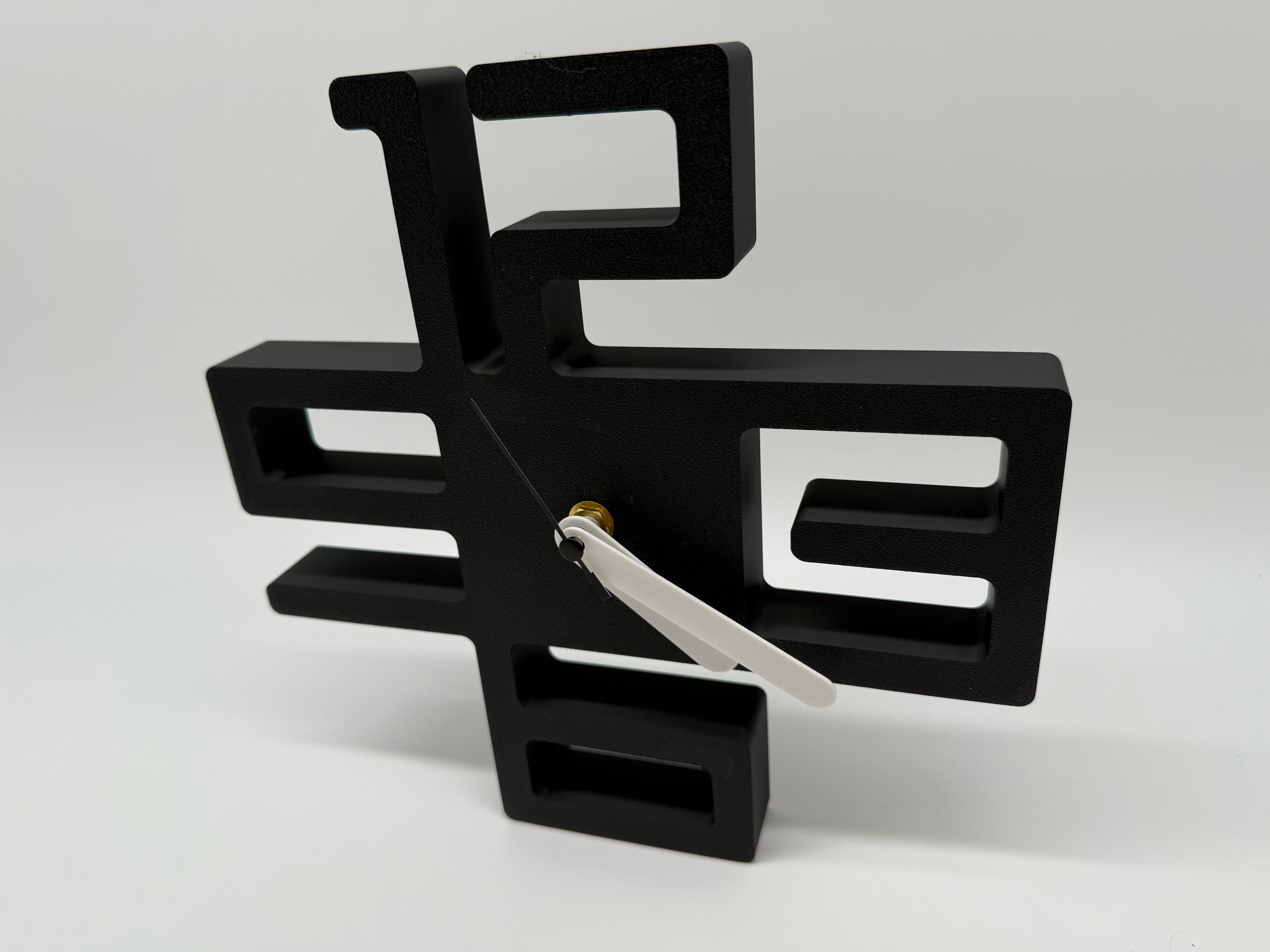 Design Klok zwart/wit - Premium Quality