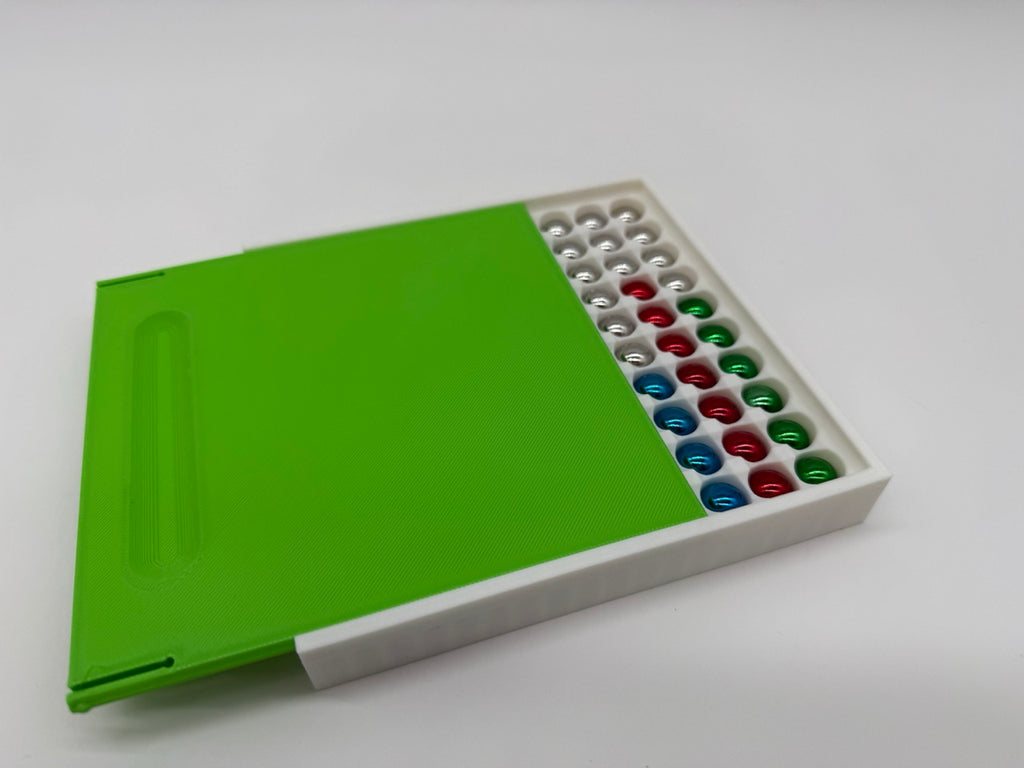 GraviTrax Bewaardoos voor 100 Knikkers – 3D-geprint Opbergdoosje met Schuifdeksel - Premium Quality