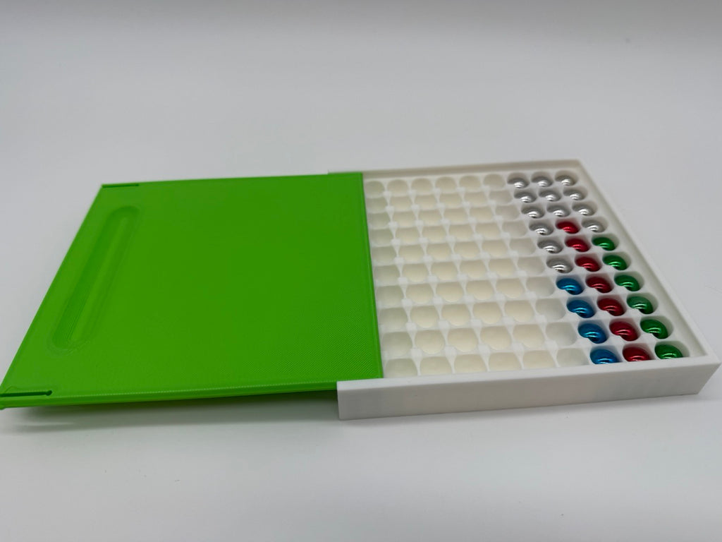 GraviTrax Bewaardoos voor 100 Knikkers – 3D-geprint Opbergdoosje met Schuifdeksel - Premium Quality